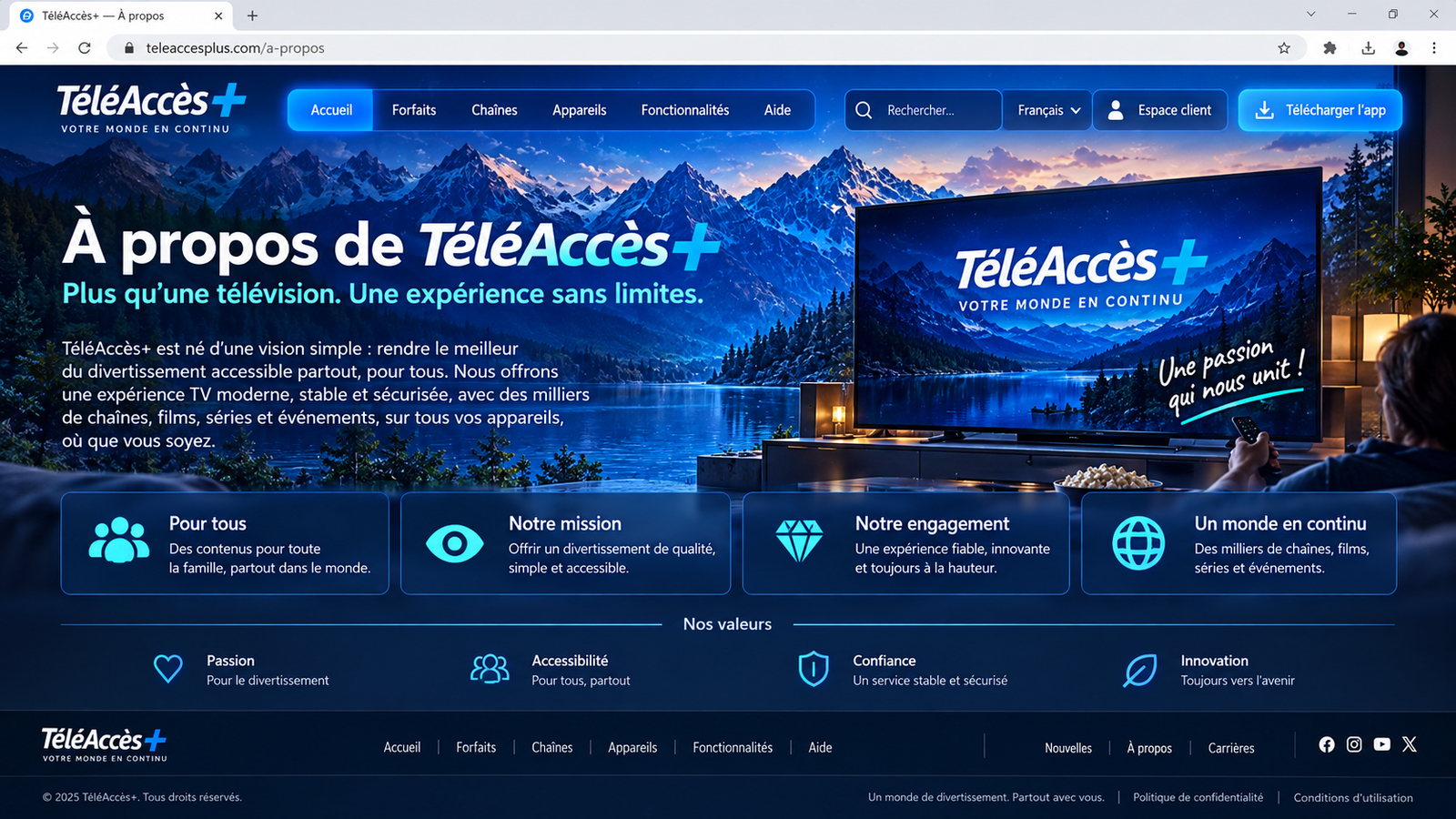 À propos de TéléAccès+ — visuel original
