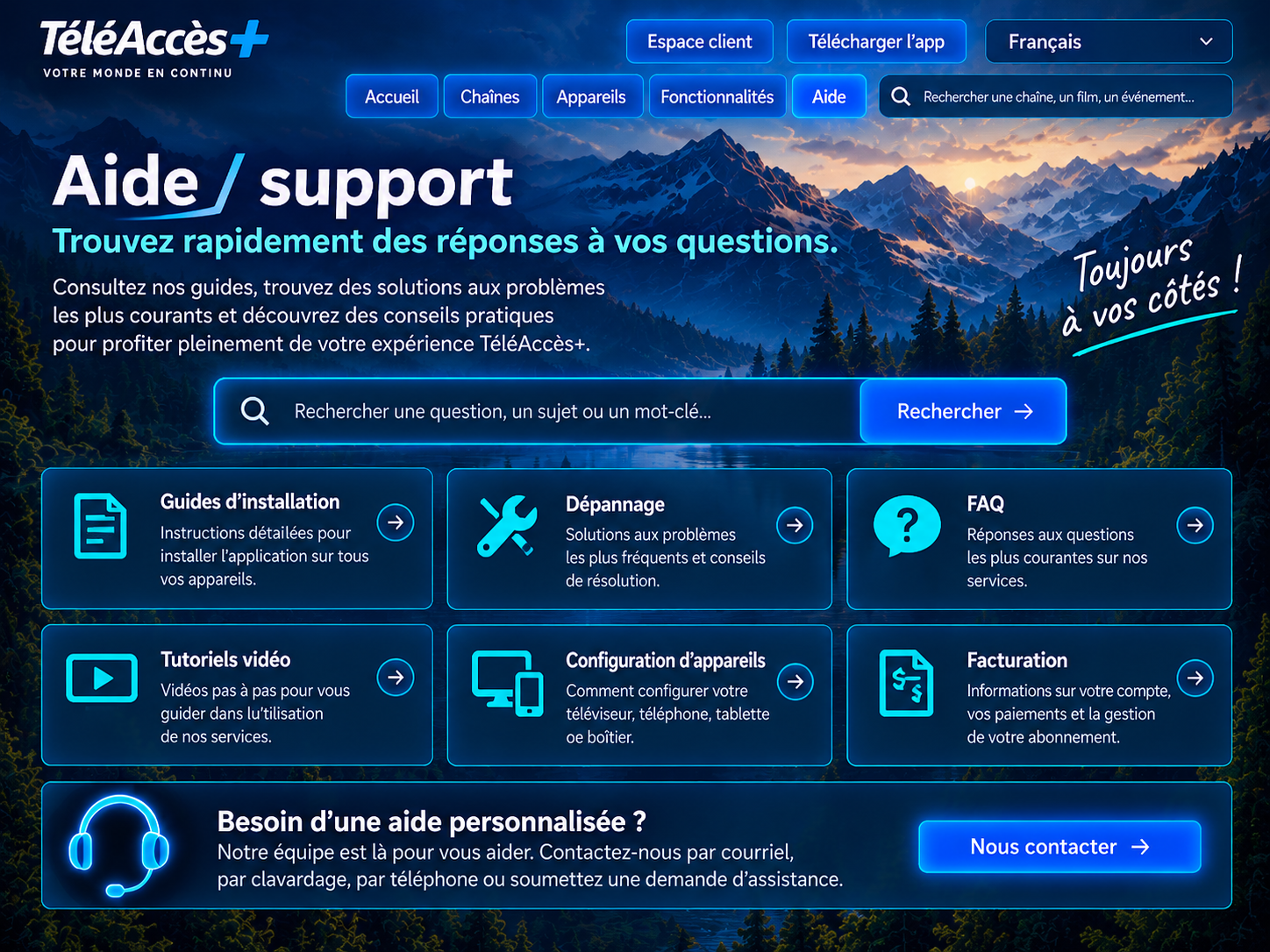 Aide / support